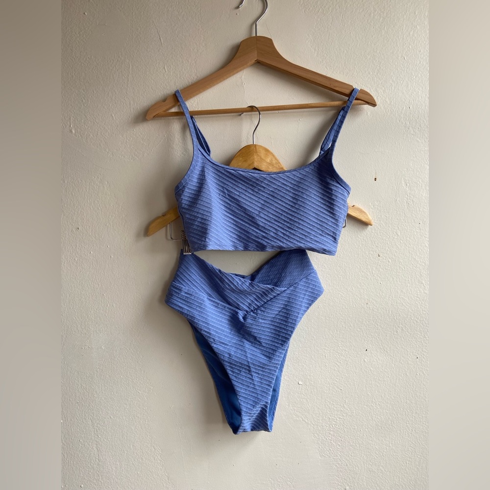 Baby Blue Aerie Bikini Set